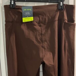 Tek Gear Chocolate Wide-Leg Women's Pants